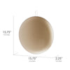 What Happens in the Garage Dome Metal Sign - 15.5"
